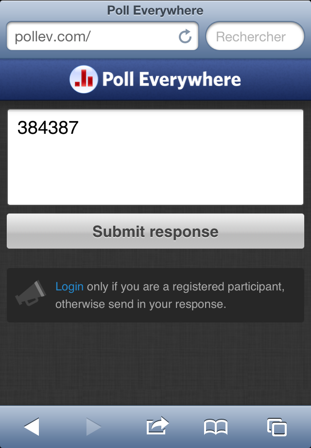 Poll Everywhere Vote Poll Everywhere Vote
